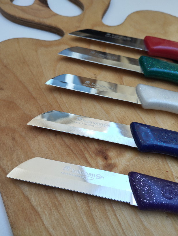 کارد اره ای تیغه کوتاه برند زولینگن آلمان Solingen knife